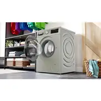 Bosch Serie 6 WGG244FAES lavadora Carga frontal 9 kg 1400 RPM Acero inoxidable