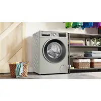 Bosch Serie 6 WGG244FAES lavadora Carga frontal 9 kg 1400 RPM Acero inoxidable
