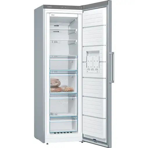 Bosch Serie 4 GSN36VIEP congelador Congelador vertical Independiente 242 L E Acero