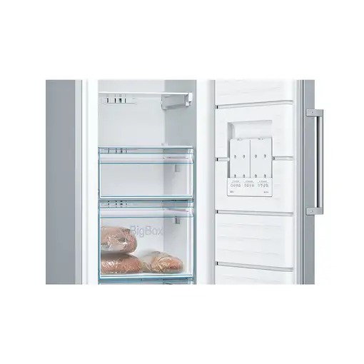 Bosch GSN33VLEP congelador Congelador vertical Independiente 225 L E Acero inoxida