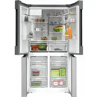 Bosch Serie 6 KFD96APEA nevera puerta lado a lado Independiente 574 L E Acero inox