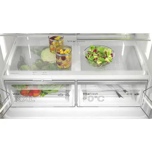Bosch Serie 6 KFD96APEA nevera puerta lado a lado Independiente 574 L E Acero inox