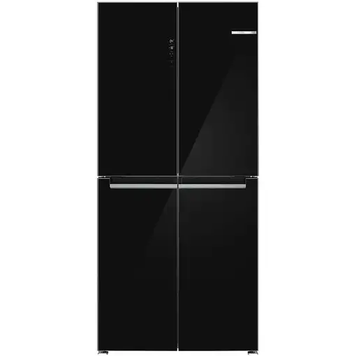 Bosch Serie 4 KMC85LBEA nevera puerta lado a lado Independiente 547 L E Negro