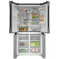 Bosch Serie 4 KFN96APEA nevera puerta lado a lado Independiente 605 L E Acero inox