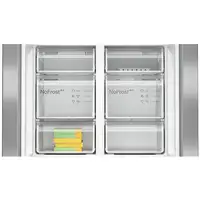 Bosch Serie 4 KFN96VPEA nevera puerta lado a lado Independiente 605 L E Acero inox