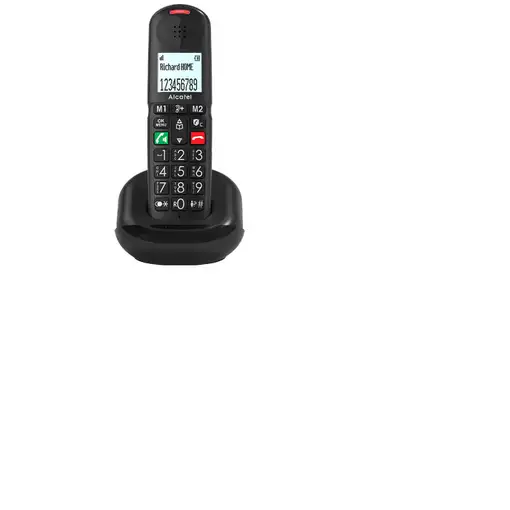 Alcatel XL685 EWE Teléfono analógico Identificador de llamadas Blanco