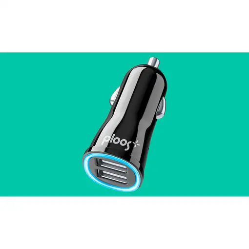 PLOOS - DUAL USB CAR ADAPTER 2A - Universal