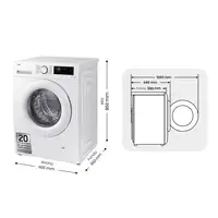 Samsung Lavadora 11kg AI EcoBubble Blanca, Clasificación Energética A WW11DG5B25TE
