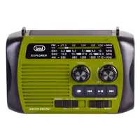 Trevi RA 7F30 BT Portátil Analógica Negro, Verde