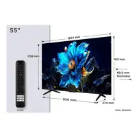 TCL P7K 55P7K Televisor 139,7 cm (55'') 4K Ultra HD Smart TV Wifi Metálico 450 cd /