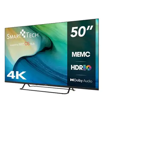 Smart-Tech 50UW02V Televisor 127 cm (50'') 4K Ultra HD Smart TV Wifi Negro 260 cd /