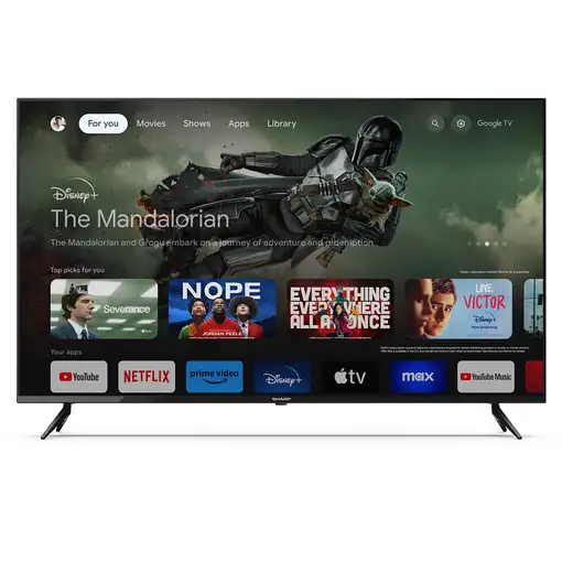 Sharp 50GL4060E Televisor 127 cm (50'') 4K Ultra HD Smart TV Wifi Negro