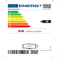 Sharp 40FH2EA Televisor 101,6 cm (40'') Full HD Smart TV Wifi Negro