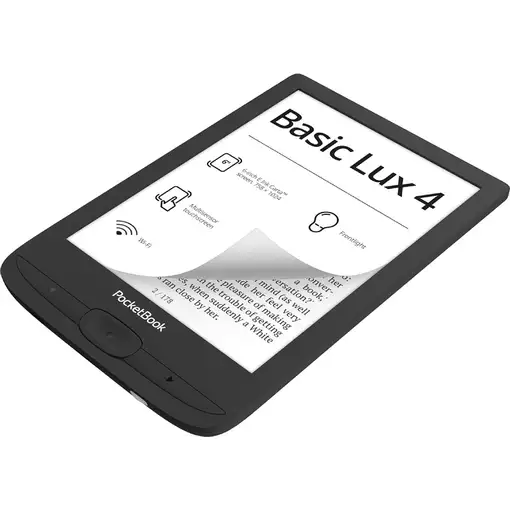 PocketBook Basic Lux 4 lectore de e-book Pantalla táctil 8 GB Wifi Negro