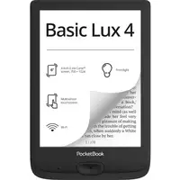 PocketBook Basic Lux 4 lectore de e-book Pantalla táctil 8 GB Wifi Negro