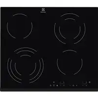 Electrolux EHF6343FOK Negro Integrado 60 cm Cerámico 4 zona(s)