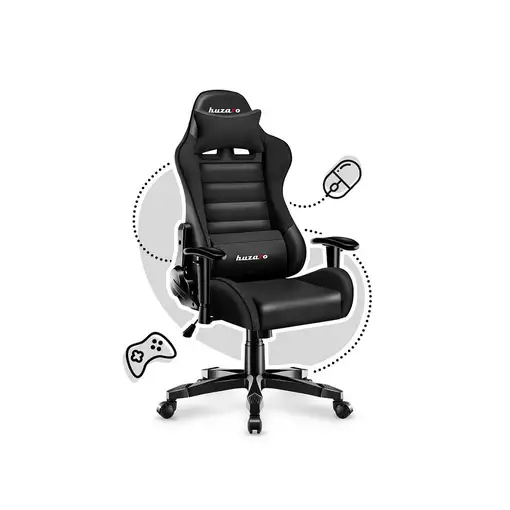 Huzaro Ranger 6.0 Black Silla para videojuegos universal Asiento (de seguridad) de