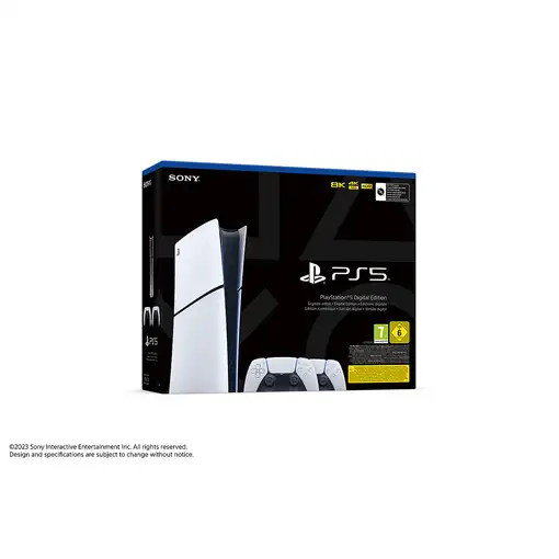 Sony Playstation 5 Slim 1,02 TB Wifi Negro, Blanco