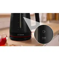 Bosch TWK3M123 tetera eléctrica 1,7 L 2400 W Negro