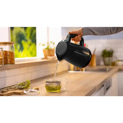 Bosch TWK3M123 tetera eléctrica 1,7 L 2400 W Negro
