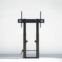 TooQ Lottus Soporte de Suelo/Pared Fijo con Regulación de Altura para Pantallas 55