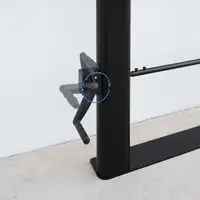 TooQ Lottus Soporte de Suelo/Pared Fijo con Regulación de Altura para Pantallas 55