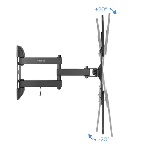TooQ Soporte Giratorio e Inclinable para Monitor / TV LCD, Plasma de 23”- 55”, con