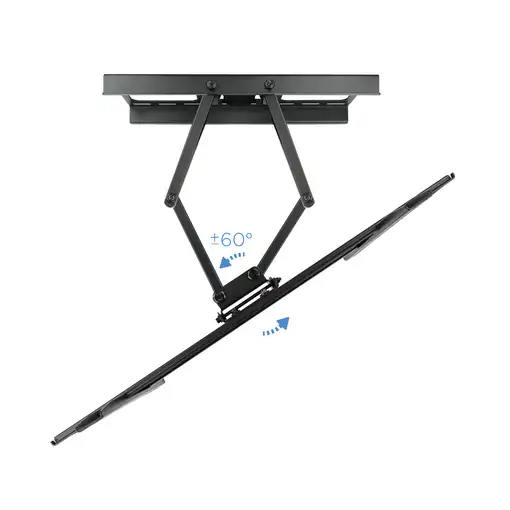 TooQ SOPORTE GIRATORIO E INCLINABLE PARA MONITOR / TV LCD, PLASMA DE 37-70, NEGRO
