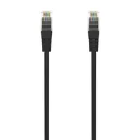 AISENS Cable de Red Latiguillo RJ45 LSZH Cat.6A 500 Mhz UTP AWG24, Negro, 0.5M