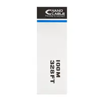 Nanocable CABLE RED RJ45 CAT.5E FTP FLEXIBLE AWG24, 100 M