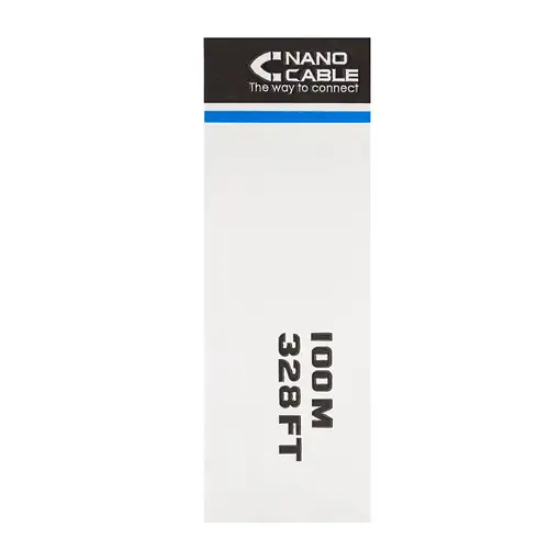 Nanocable CABLE RED RJ45 CAT.5E UTP FLEXIBLE AWG24, 100 M