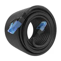 AISENS Cable De Red Latiguillo RJ45 Cat.6 UTP AWG26 CCA, Negro, 20 m