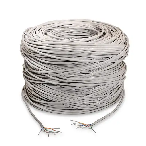AISENS A133-0208 cable de red Gris 100 m Cat5e U/UTP (UTP)