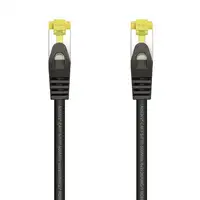 AISENS Cable De Red Latiguillo RJ45 LSZH Cat.7 600 MHz S/FTP PIMF AWG26, Negro, 25