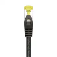AISENS Cable De Red Latiguillo RJ45 LSZH Cat.7 600 MHz S/FTP PIMF AWG26, Negro, 25