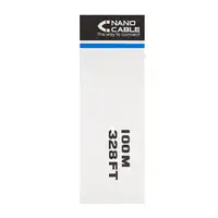 Nanocable Cable Red RJ45 Cat.5e UTP Rigido AWG24 Exterior, 100 M