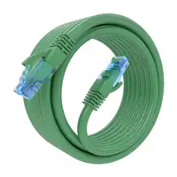 AISENS Cable De Red Latiguillo RJ45 Cat.6 UTP AWG26 CCA, Verde, 4.0 m