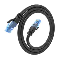 AISENS Cable De Red Latiguillo RJ45 Cat.6 UTP AWG26 CCA, Negro, 0.75 m