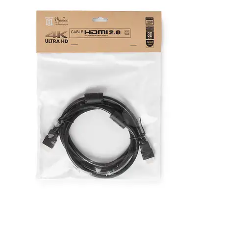 Maillon Technologique Basic MTBHDB2018 cable HDMI 1,8 m HDMI tipo A (Estándar) Neg