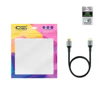 Nanocable Cable HDMI 2.1 Certificado ULTRA HIGH SPEED A/M-A/M, Negro, 1 m