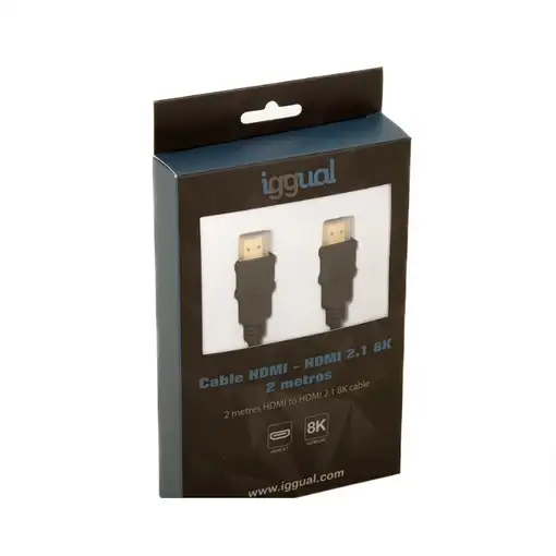 iggual IGG318300 cable HDMI 2 m HDMI tipo A (Estándar) Negro