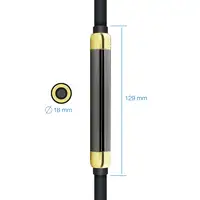 Nanocable 10.15.3725 cable HDMI 25 m HDMI tipo A (Estándar) Negro, Rosa