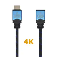 AISENS Cable HDMI V2.0 Prolongador Premium Alta Velocidad / HEC 4K@60Hz 18Gbps, A/