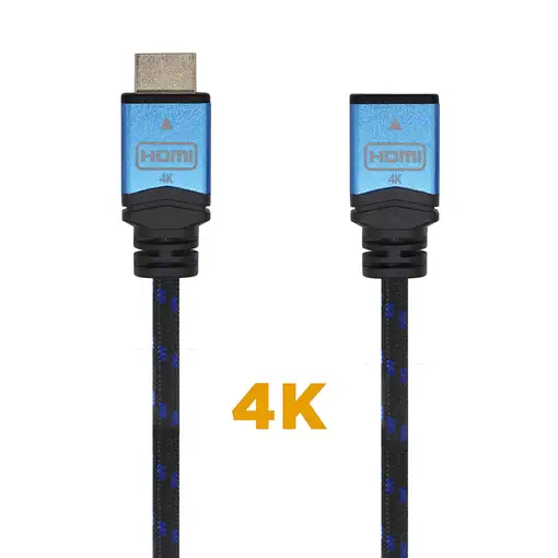 AISENS Cable HDMI V2.0 Prolongador Premium Alta Velocidad / HEC 4K@60Hz 18Gbps, A/