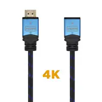 AISENS Cable HDMI V2.0 Prolongador Premium Alta Velocidad / HEC 4K@60Hz 18Gbps, A/