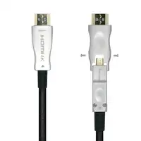 AISENS Cable HDMI V2.0 AOC Desmontable Premium Alta Velocidad / HEC 4k@60Hz 4:4:4