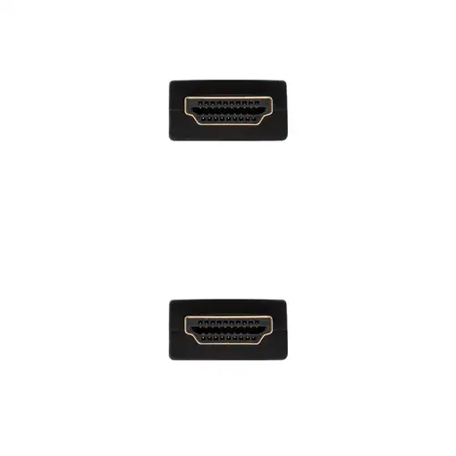 Nanocable Cable HDMI V1.4 Alta Velocidad / HEC), A/M-A/M, Negro, 1 m