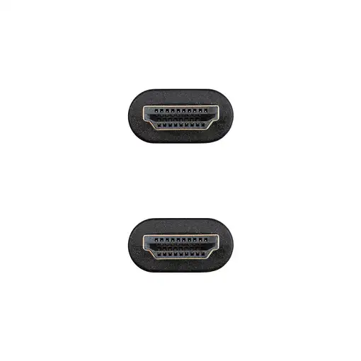Nanocable Cable HDMI V2.0 4K@60Hz 18Gbps A/M-A/M CCS 1 m