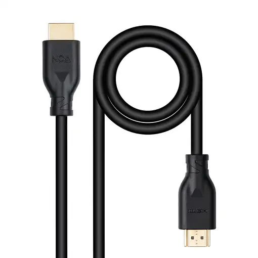 Nanocable Cable HDMI V2.0 4K@60Hz 18Gbps A/M-A/M CCS 0.5 m