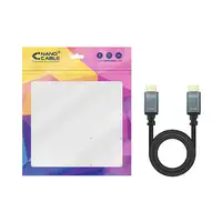 Nanocable Cable HDMI 2.1 IRIS 8K A/M-A/M, Negro, 1 Metros